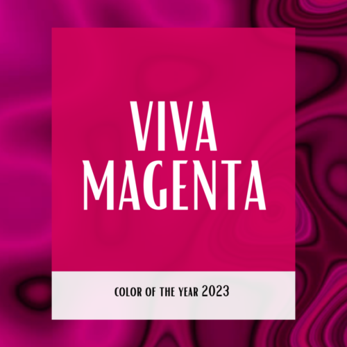 📍Viva Magenta, couleur de l’année 2023