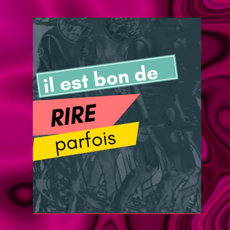 📍Il est bon de rire parfois